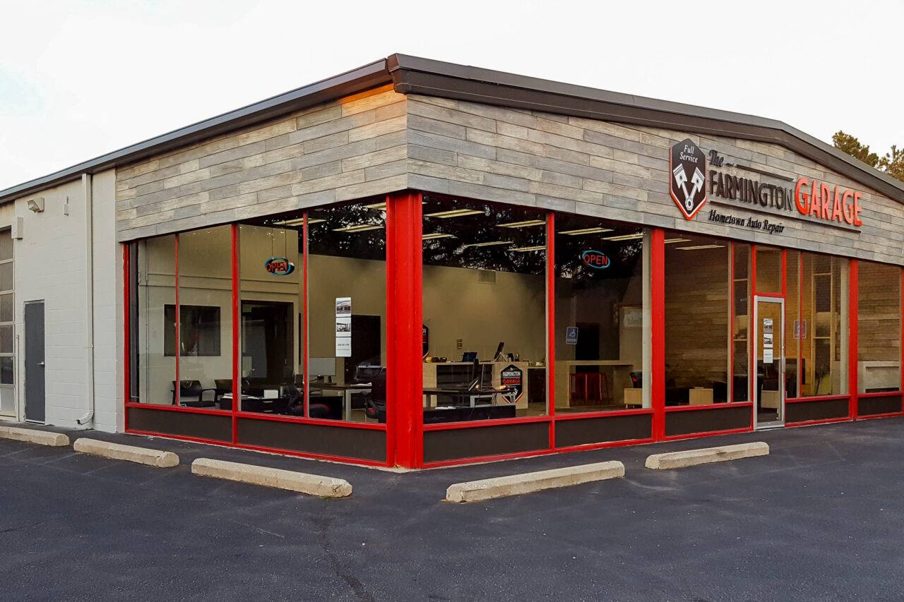 Project Profile Farmington Garage URESTONE Panels