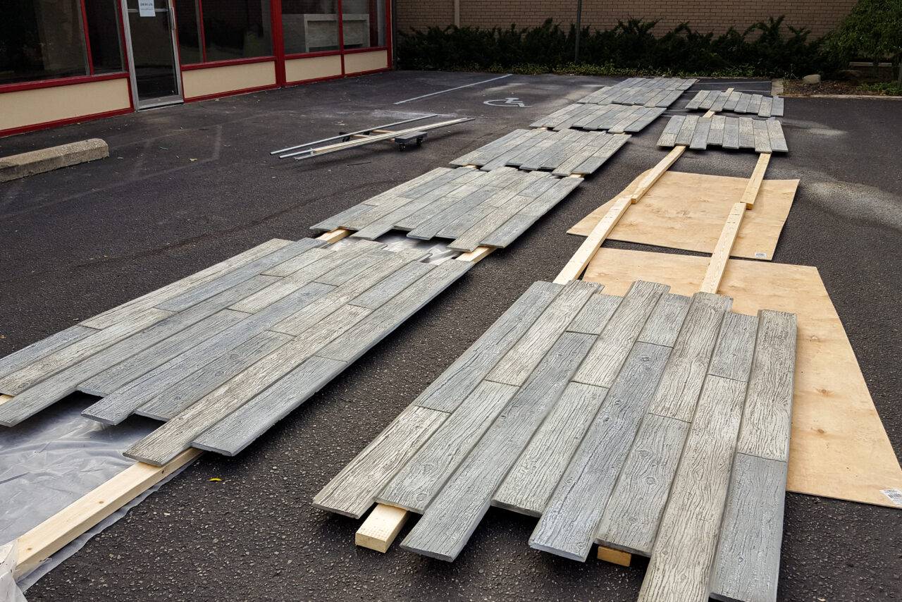 Project Profile Farmington Garage URESTONE Panels