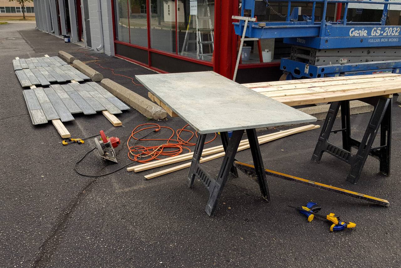 Project Profile Farmington Garage URESTONE Panels