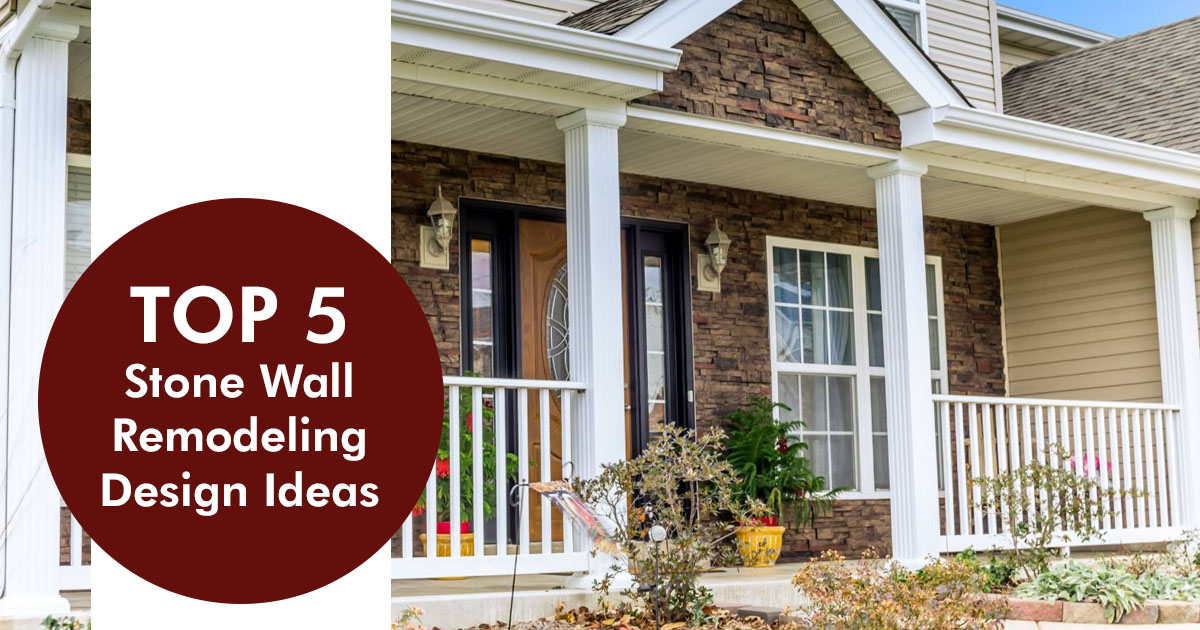 Budget Textured Wall Renovation Options Reference: Top 5 Stone Wall Remodeling Ideas