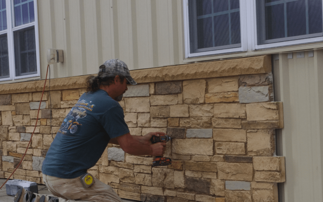 A Cost-Effective and Hassle-Free Solution for Outdoor Wainscoting