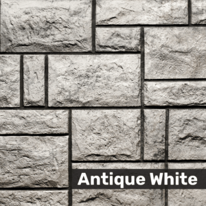 Antique White Castlestone DP2482 Labeled Swatch